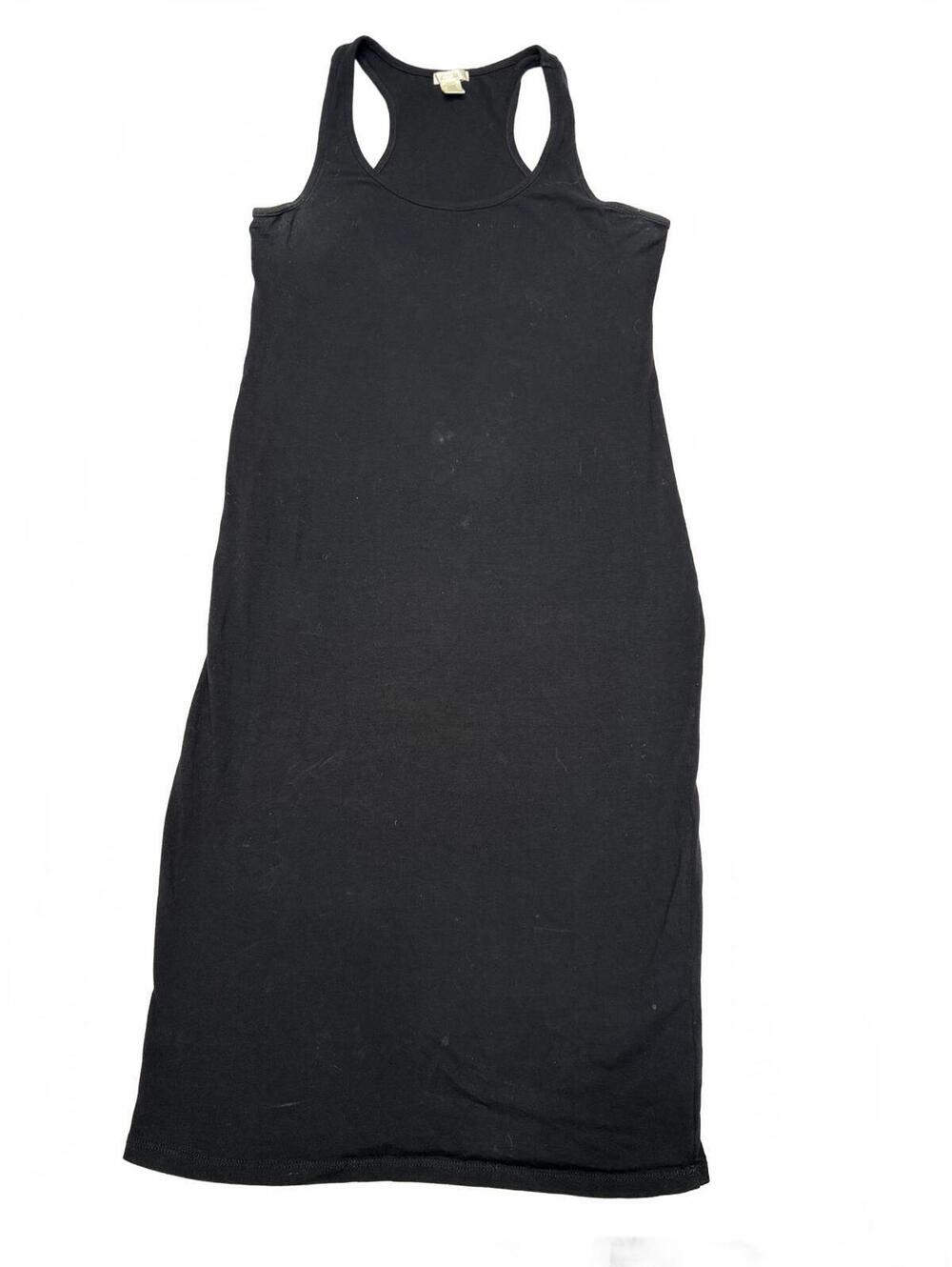 Bozzolo Black Racerback Midi Dress